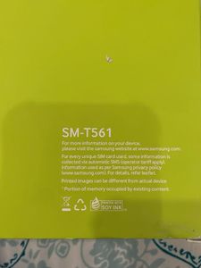 Samsung Galaxy Tab E Tablet