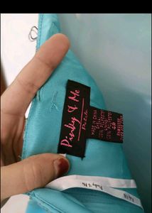 Elegant Teal Strapless Gown