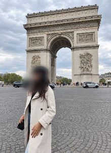 MANGO OFF WHITE Trench Coat - Parisian Style