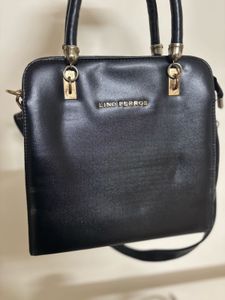 Original Lino Perros Stylish Black Handbag