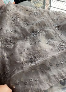 Pure Organza Dress Material