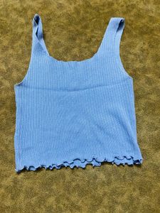 Cute Cherry Ribbed Tank Top