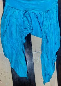 ✨ Dark  Blue Silk Patiala Salwar  | Soft &amp; Comfort