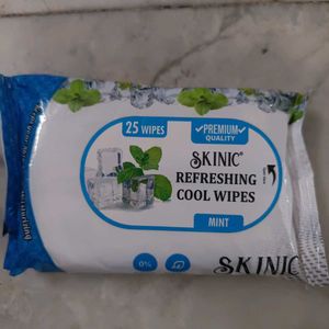 Skinic Refreshing Wipes Combo Pack of 3