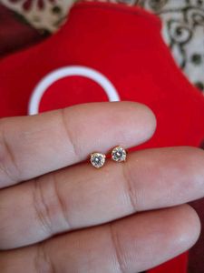 Gold Stud Earrings 18crt