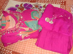 Pink Ethnic frock Set💓