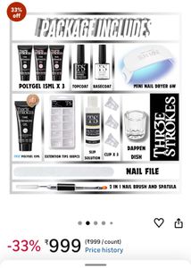 Polygel Nail Extension Kit