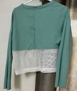 NUSH mesh crop top