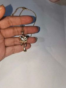 Dripping Heart Pendant Necklace anti tanish