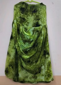 Green Tie Due Skirt