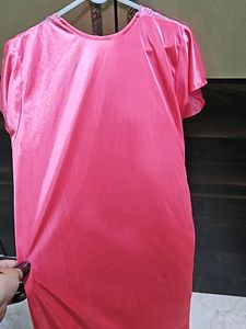 Hot Pink Night Coat Only