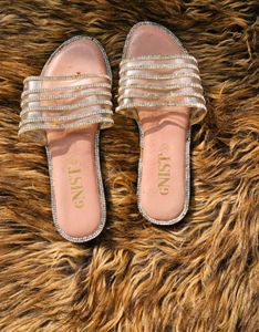 Sparkling Rhinestone Slides