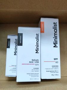 Minimalist Skin Science Skincare Set