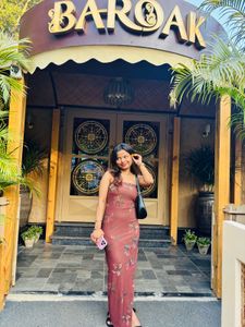 Sheer Floral Maxi Dress