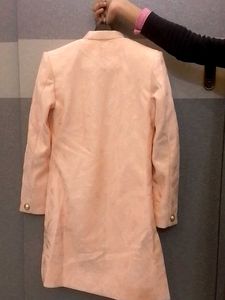 Elegant Peach Sherwani Set