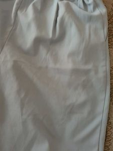 Light Blue Pleated Trousers