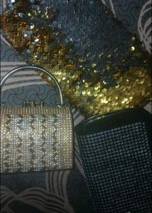 Sparkling Embellished Clutch Bags