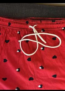 red shorts summer