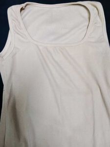 Women Ribbed Scoop Neck bodysuit