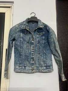 Acid Wash Denim Jacket