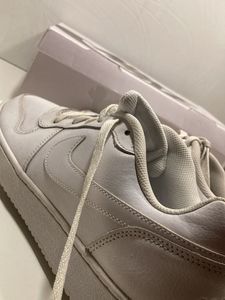 NIKE Ebernon Low Sneakers For Men (White, 9)