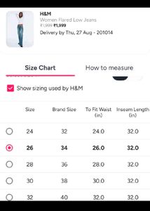 H&amp;M y2k Flared Blue Jeans