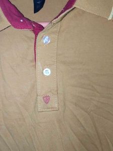 Mustard Yellow Long Sleeve Polo