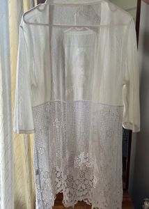Elegant White Chikankari Kurta Set
