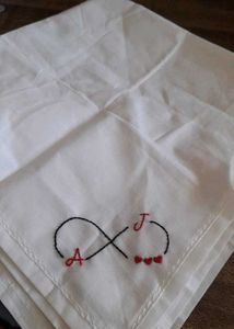 Personalized Infinity Symbol Handkerchief