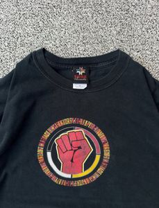 Graphic Print Black T-Shirt