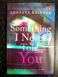 Something I Never Told You Book