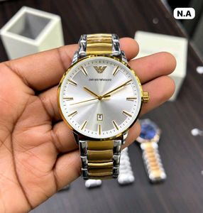 Emporio Armani Black Metal Watch