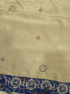 Beautiful Saree With Bandhej Blouse