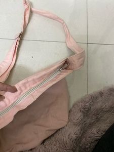 Soft Pink Hobo Bag