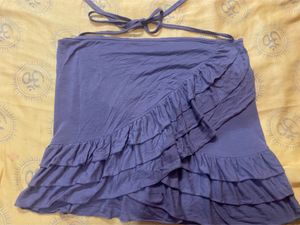 Ruffled Mini Skirt - Unique Design