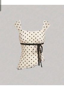 Chic Polka Dot Top