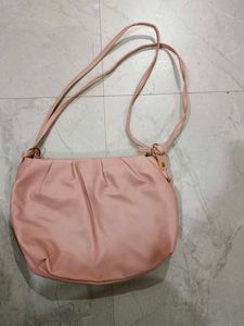 Peach Shoulder Bag