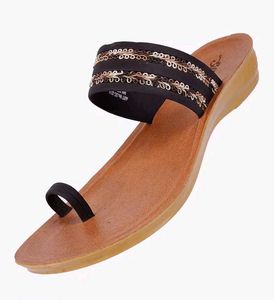 🖤 Sparkling Wedge Sandals