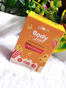 The Plum BodyLovin’ Caramel Popcorn bathing bar is