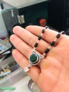 92.5 Pure Silver Mangalsutra (wt:-14.900g)
