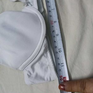 White 🪔 30 Padded Bra
