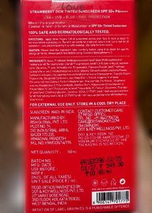 DOT &amp; KEY Strawberry Dew Tinted Sunscreen SPF 50+