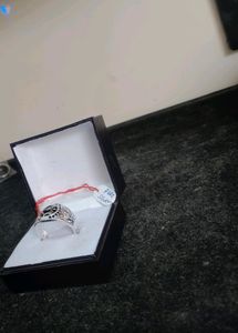 Antique Ring Pure Silver (Wt: 5.010gm)
