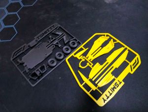 Formula 1 Kit Card - 3d printed duel color