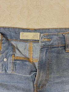 Distressed Denim Shorts