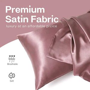 Silk Satin Pillowcase For Healthy Hair And Skin