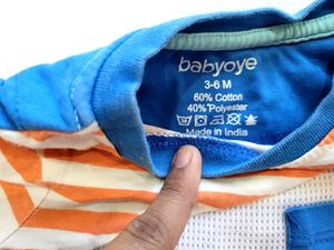 Babyoye Brand Baby T-SHIRT 3 To 6 Month Bby