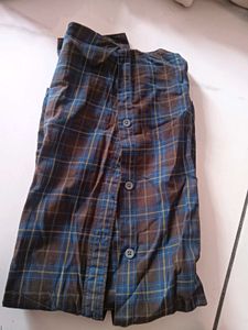Louis Philippe Checked Slim Fit Shirt(new)