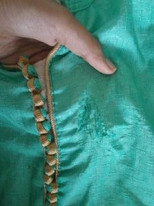 Stylish Teal Asymmetrical Kurta