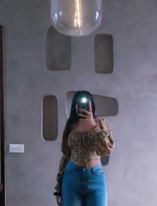 Floral Print Corset Crop Top